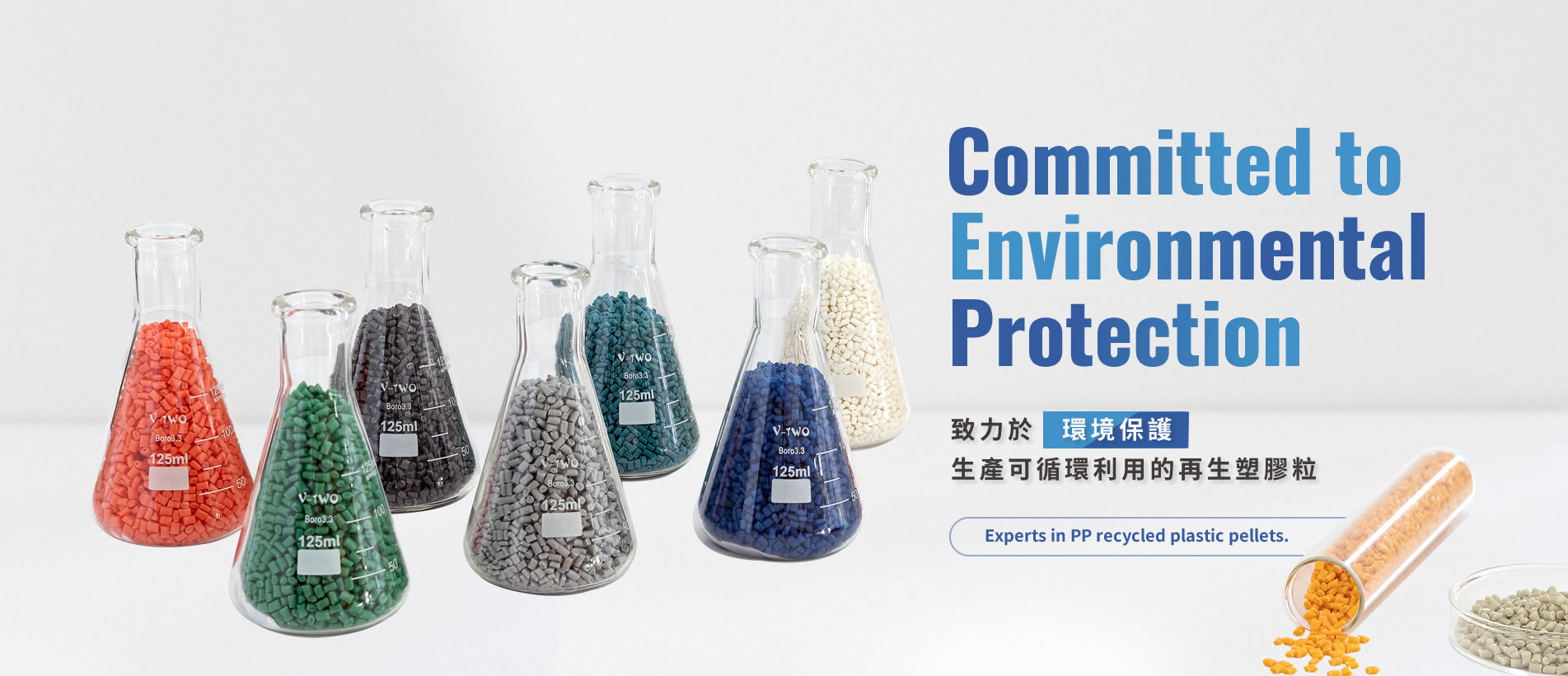 環保 PP、GRS 認證塑膠、再生 ABS 材料